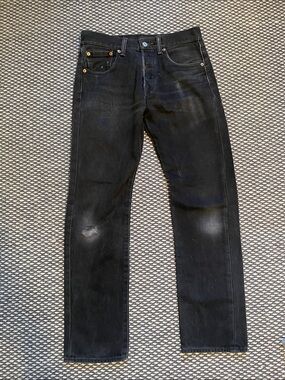 Levi’s 505 Men's Black Straight-Leg Jeans